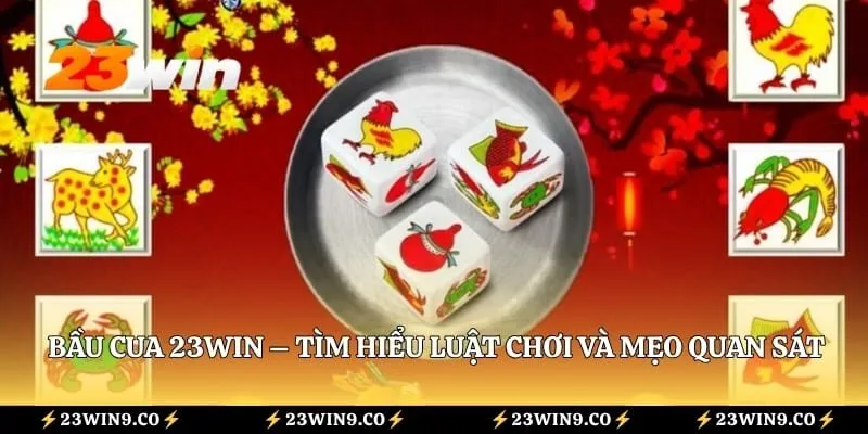 Bầu Cua 23WIN – Tìm Hiểu Luật Chơi Và Mẹo Quan Sát