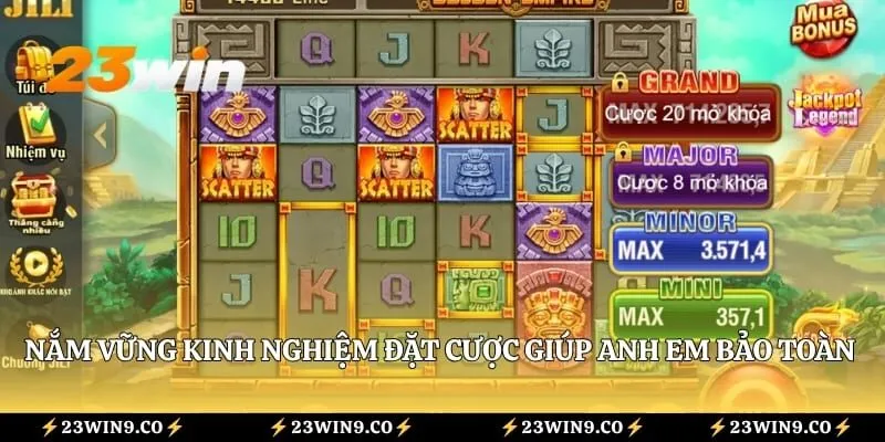 Nắm vững kinh nghiệm đặt cược giúp anh em bảo toàn vốn